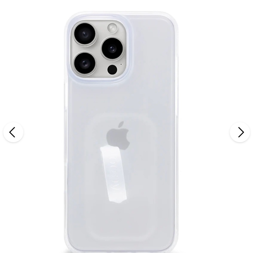Loopy Clear - iPhone 15 Pro (6.1" Screen) - Matte Clear | Matte Edition